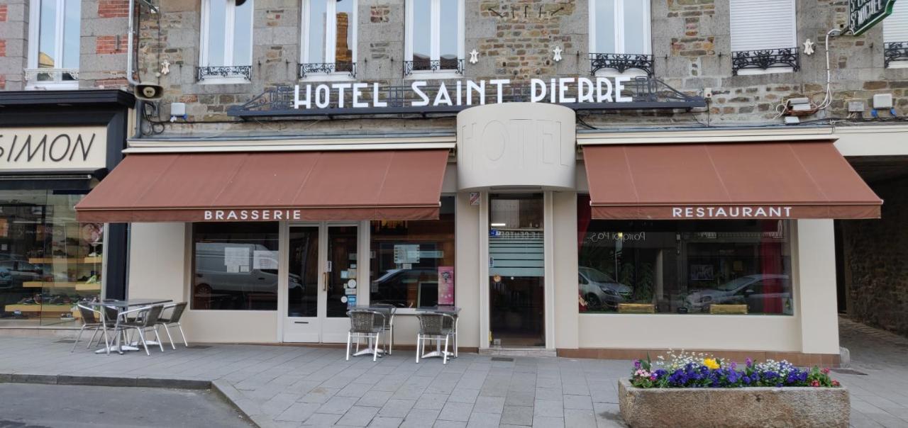 Hotel Saint - Pierre Villedieu-les-Poëles Zewnętrze zdjęcie